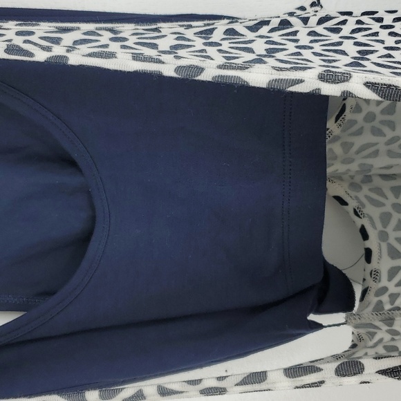 Cabi Twisted Tank Maxi Dress Shelf Bra Split Hem Printed Stretchy Casual Women S - Picture 6 of 11